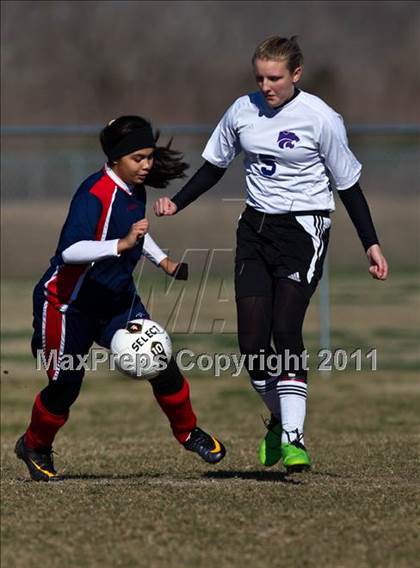 Thumbnail 1 in JV: Angleton JV vs Brazosport JV (Stampede Soccer Shootout) photogallery.
