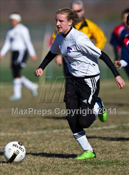 Thumbnail 2 in JV: Angleton JV vs Brazosport JV (Stampede Soccer Shootout) photogallery.
