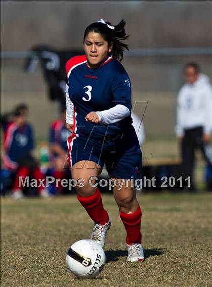 Thumbnail 3 in JV: Angleton JV vs Brazosport JV (Stampede Soccer Shootout) photogallery.