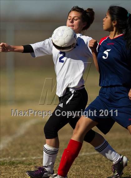 Thumbnail 3 in JV: Angleton JV vs Brazosport JV (Stampede Soccer Shootout) photogallery.