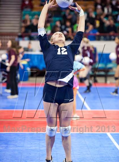 Thumbnail 1 in Dove Creek vs. Vail Christian (CHSAA 1A Pool 1) photogallery.