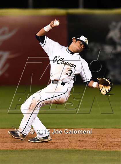 Thumbnail 2 in MacArthur [Douglas] vs O'Connor (UIL 6A Area Playoff) photogallery.