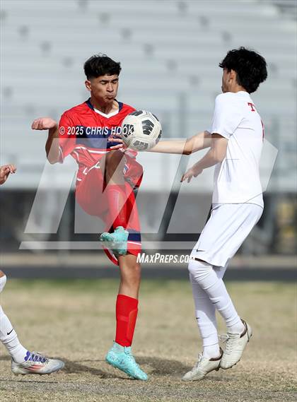Thumbnail 1 in Tucson High Magnet School vs Sahuaro (Ismael Arce Invitational) photogallery.