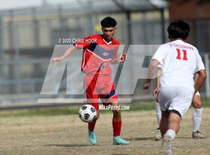 Thumbnail 2 in Tucson High Magnet School vs Sahuaro (Ismael Arce Invitational) photogallery.
