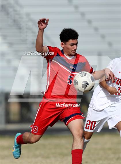 Thumbnail 2 in Tucson High Magnet School vs Sahuaro (Ismael Arce Invitational) photogallery.