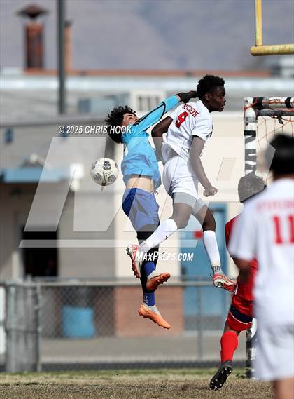 Thumbnail 3 in Tucson High Magnet School vs Sahuaro (Ismael Arce Invitational) photogallery.
