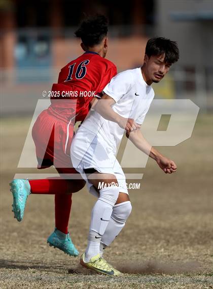 Thumbnail 2 in Tucson High Magnet School vs Sahuaro (Ismael Arce Invitational) photogallery.