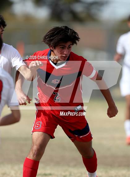 Thumbnail 3 in Tucson High Magnet School vs Sahuaro (Ismael Arce Invitational) photogallery.