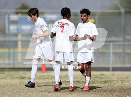Thumbnail 3 in Tucson High Magnet School vs Sahuaro (Ismael Arce Invitational) photogallery.