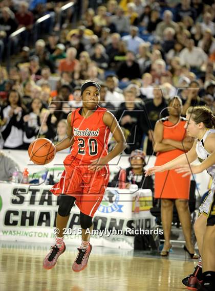 Thumbnail 3 in Cleveland vs. Lynnwood (WIAA 3A State) photogallery.