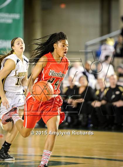 Thumbnail 2 in Cleveland vs. Lynnwood (WIAA 3A State) photogallery.
