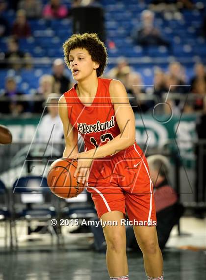 Thumbnail 3 in Cleveland vs. Lynnwood (WIAA 3A State) photogallery.