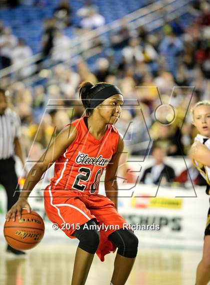 Thumbnail 2 in Cleveland vs. Lynnwood (WIAA 3A State) photogallery.
