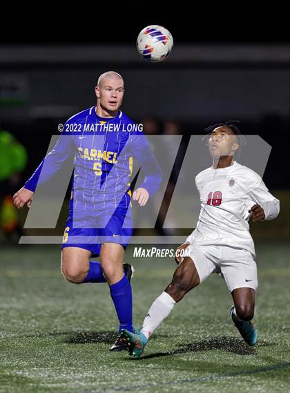 Thumbnail 1 in North Central vs Carmel (IHSAA Class 3A Sectional Semi Final) photogallery.