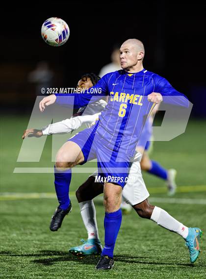Thumbnail 3 in North Central vs Carmel (IHSAA Class 3A Sectional Semi Final) photogallery.