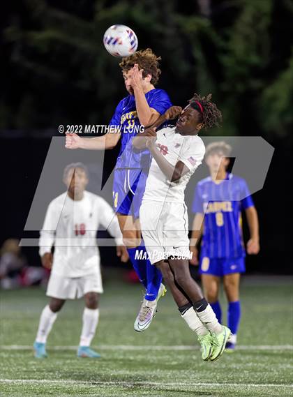 Thumbnail 3 in North Central vs Carmel (IHSAA Class 3A Sectional Semi Final) photogallery.