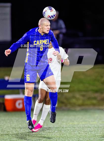 Thumbnail 3 in North Central vs Carmel (IHSAA Class 3A Sectional Semi Final) photogallery.