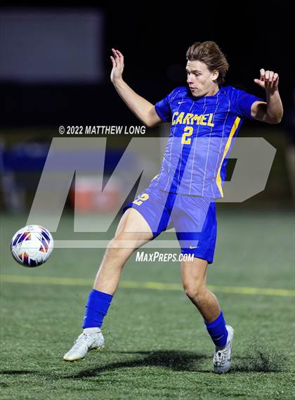 Thumbnail 2 in North Central vs Carmel (IHSAA Class 3A Sectional Semi Final) photogallery.