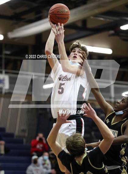 Thumbnail 3 in Rush-Henrietta vs. Hilton (Section 5 Class AA Semifinal) photogallery.