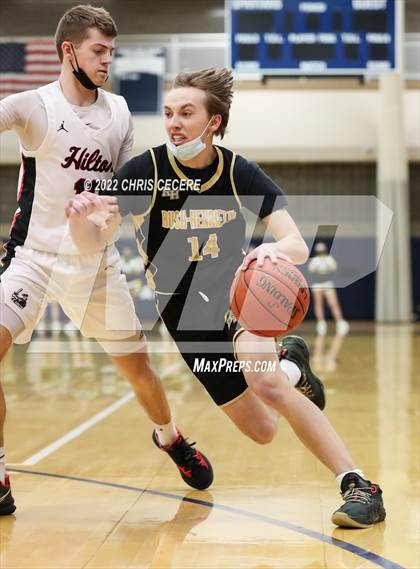 Thumbnail 2 in Rush-Henrietta vs. Hilton (Section 5 Class AA Semifinal) photogallery.