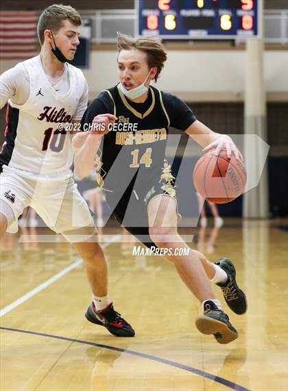Thumbnail 1 in Rush-Henrietta vs. Hilton (Section 5 Class AA Semifinal) photogallery.