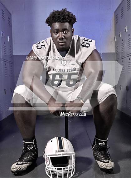 Thumbnail 1 in St. John Bosco (Preseason Photo Shoot) photogallery.