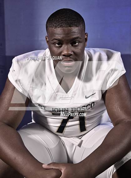 Thumbnail 2 in St. John Bosco (Preseason Photo Shoot) photogallery.