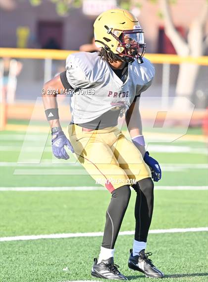 Thumbnail 3 in Mountain Pointe vs. Centennial  (Scrimmage at Mountain Pointe) photogallery.