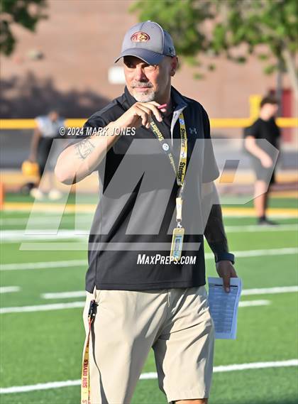 Thumbnail 2 in Mountain Pointe vs. Centennial  (Scrimmage at Mountain Pointe) photogallery.