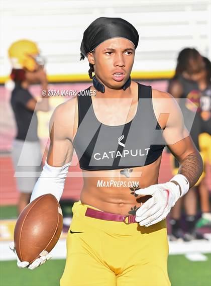 Thumbnail 1 in Mountain Pointe vs. Centennial  (Scrimmage at Mountain Pointe) photogallery.