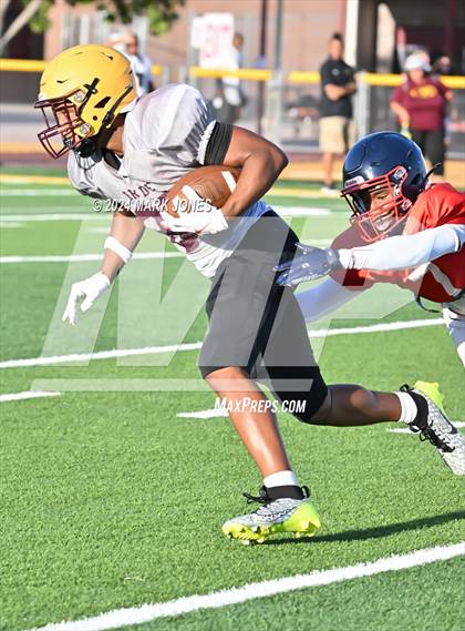 Thumbnail 1 in Mountain Pointe vs. Centennial  (Scrimmage at Mountain Pointe) photogallery.