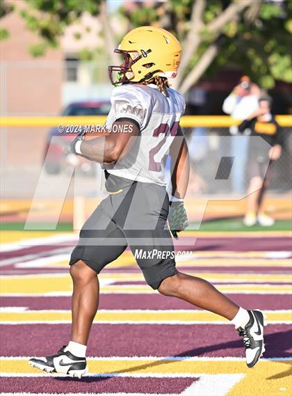 Thumbnail 1 in Mountain Pointe vs. Centennial  (Scrimmage at Mountain Pointe) photogallery.