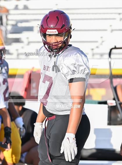 Thumbnail 2 in Mountain Pointe vs. Centennial  (Scrimmage at Mountain Pointe) photogallery.