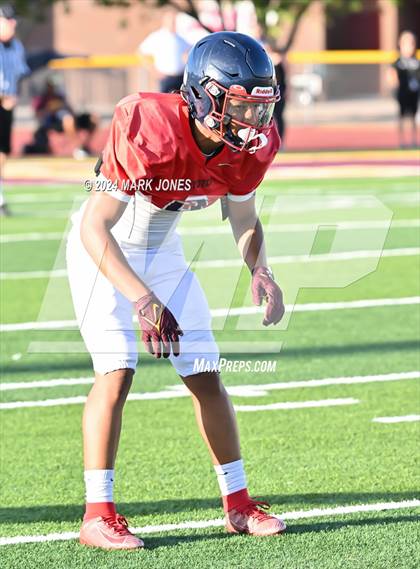 Thumbnail 3 in Mountain Pointe vs. Centennial  (Scrimmage at Mountain Pointe) photogallery.