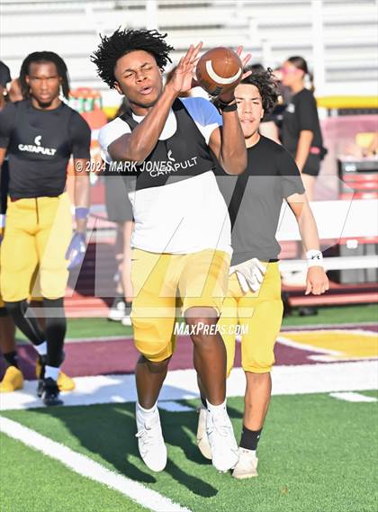 Thumbnail 1 in Mountain Pointe vs. Centennial  (Scrimmage at Mountain Pointe) photogallery.