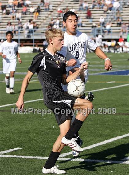 Thumbnail 1 in Lincoln vs. Rocky Mountain (CHSAA 5A District Playoffs) photogallery.