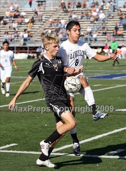 Thumbnail 2 in Lincoln vs. Rocky Mountain (CHSAA 5A District Playoffs) photogallery.