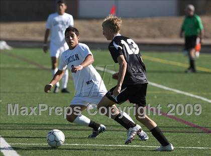 Thumbnail 1 in Lincoln vs. Rocky Mountain (CHSAA 5A District Playoffs) photogallery.