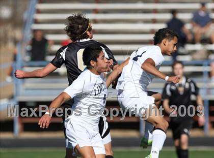 Thumbnail 1 in Lincoln vs. Rocky Mountain (CHSAA 5A District Playoffs) photogallery.
