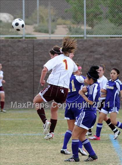 Thumbnail 3 in Sunrise Mountainvs Liberty (Las Vegas Kickoff) photogallery.
