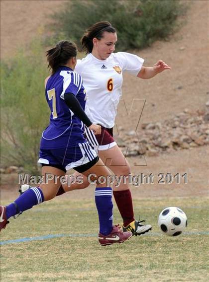 Thumbnail 2 in Sunrise Mountainvs Liberty (Las Vegas Kickoff) photogallery.
