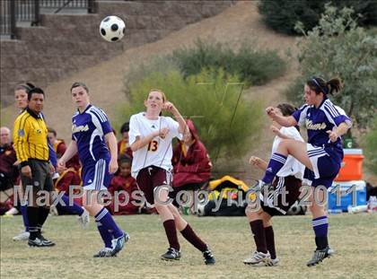 Thumbnail 1 in Sunrise Mountainvs Liberty (Las Vegas Kickoff) photogallery.