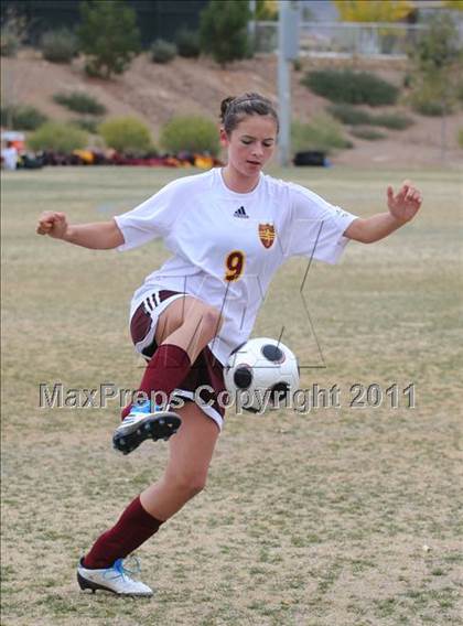 Thumbnail 2 in Sunrise Mountainvs Liberty (Las Vegas Kickoff) photogallery.