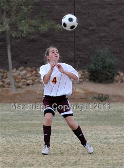 Thumbnail 2 in Sunrise Mountainvs Liberty (Las Vegas Kickoff) photogallery.