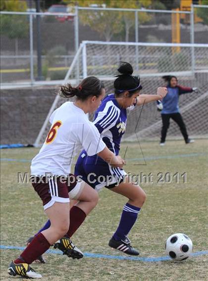 Thumbnail 1 in Sunrise Mountainvs Liberty (Las Vegas Kickoff) photogallery.