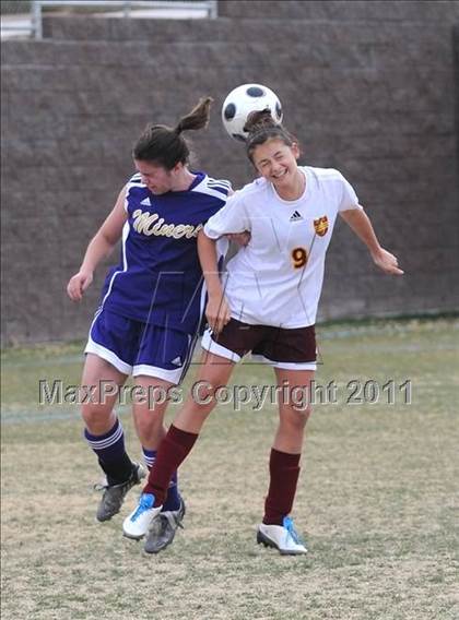 Thumbnail 2 in Sunrise Mountainvs Liberty (Las Vegas Kickoff) photogallery.