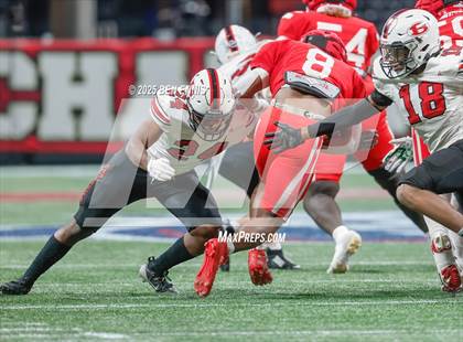 Thumbnail 2 in Lincoln County vs. Bowdon (GHSA A Division 2 Championship) photogallery.