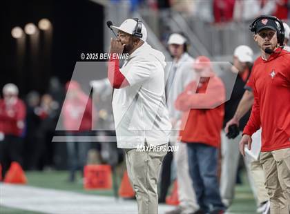 Thumbnail 1 in Lincoln County vs. Bowdon (GHSA A Division 2 Championship) photogallery.