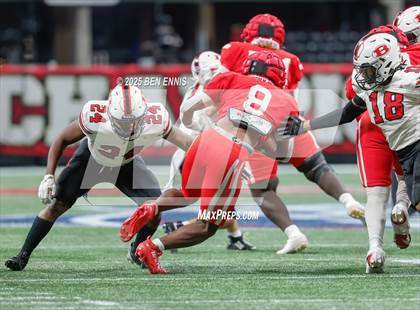 Thumbnail 1 in Lincoln County vs. Bowdon (GHSA A Division 2 Championship) photogallery.