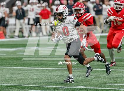 Thumbnail 2 in Lincoln County vs. Bowdon (GHSA A Division 2 Championship) photogallery.